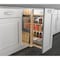 Rev-A-Shelf Maple Veneer, Light Brown, 3 in W, 23.93 in H, 20.75 in L, Light Brown 448-BSKT-3C - alternate 2